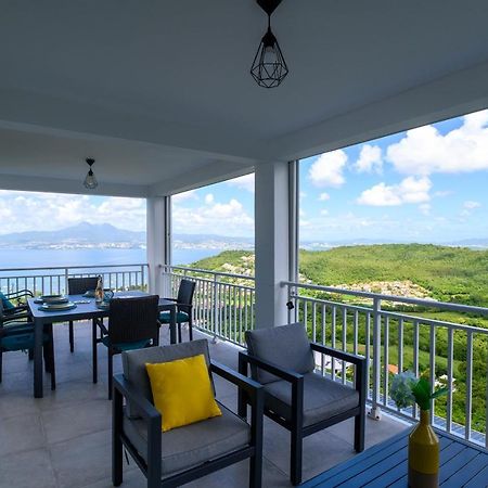 Villa Edina , Exceptionnel Aux Trois Ilets,T3 Vue Incroyable Sur Fdf Ле-Труаз-Иле Экстерьер фото