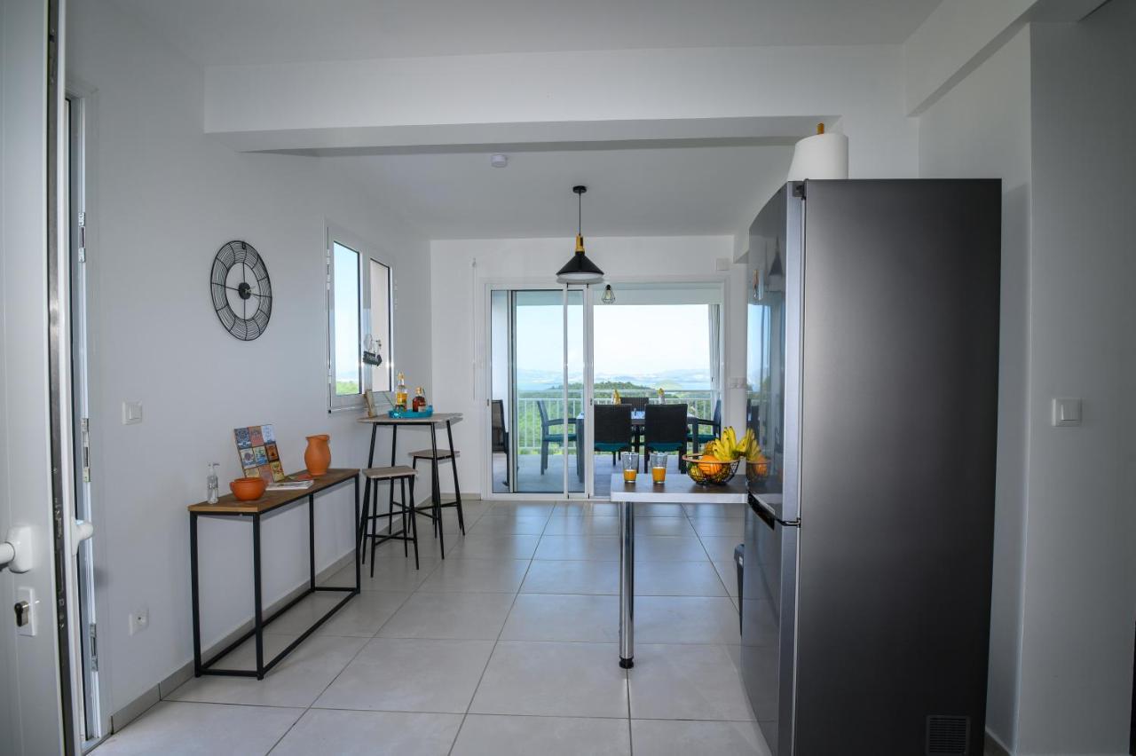 Villa Edina , Exceptionnel Aux Trois Ilets,T3 Vue Incroyable Sur Fdf Ле-Труаз-Иле Экстерьер фото