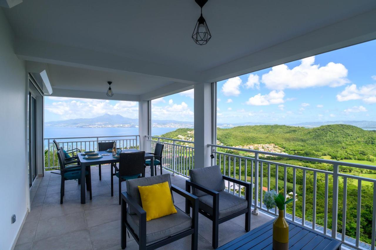 Villa Edina , Exceptionnel Aux Trois Ilets,T3 Vue Incroyable Sur Fdf Ле-Труаз-Иле Экстерьер фото
