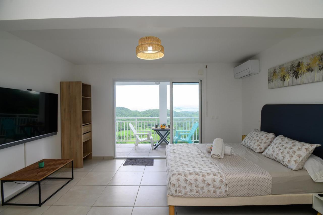 Villa Edina , Exceptionnel Aux Trois Ilets,T3 Vue Incroyable Sur Fdf Ле-Труаз-Иле Экстерьер фото